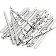 thumbnail image 1 of 200 Pcs Nose Bridge Wire,Adhesive Metal Aluminum Nose Strips Adjustable 90mm Nose Wire for Face DIY Making Sewing Crafts, 1 of 7