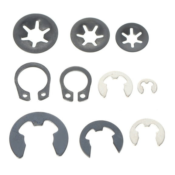 200 Pcs Open Retaining Ring Snap Game Console Accessories Retainer Circlip Iron