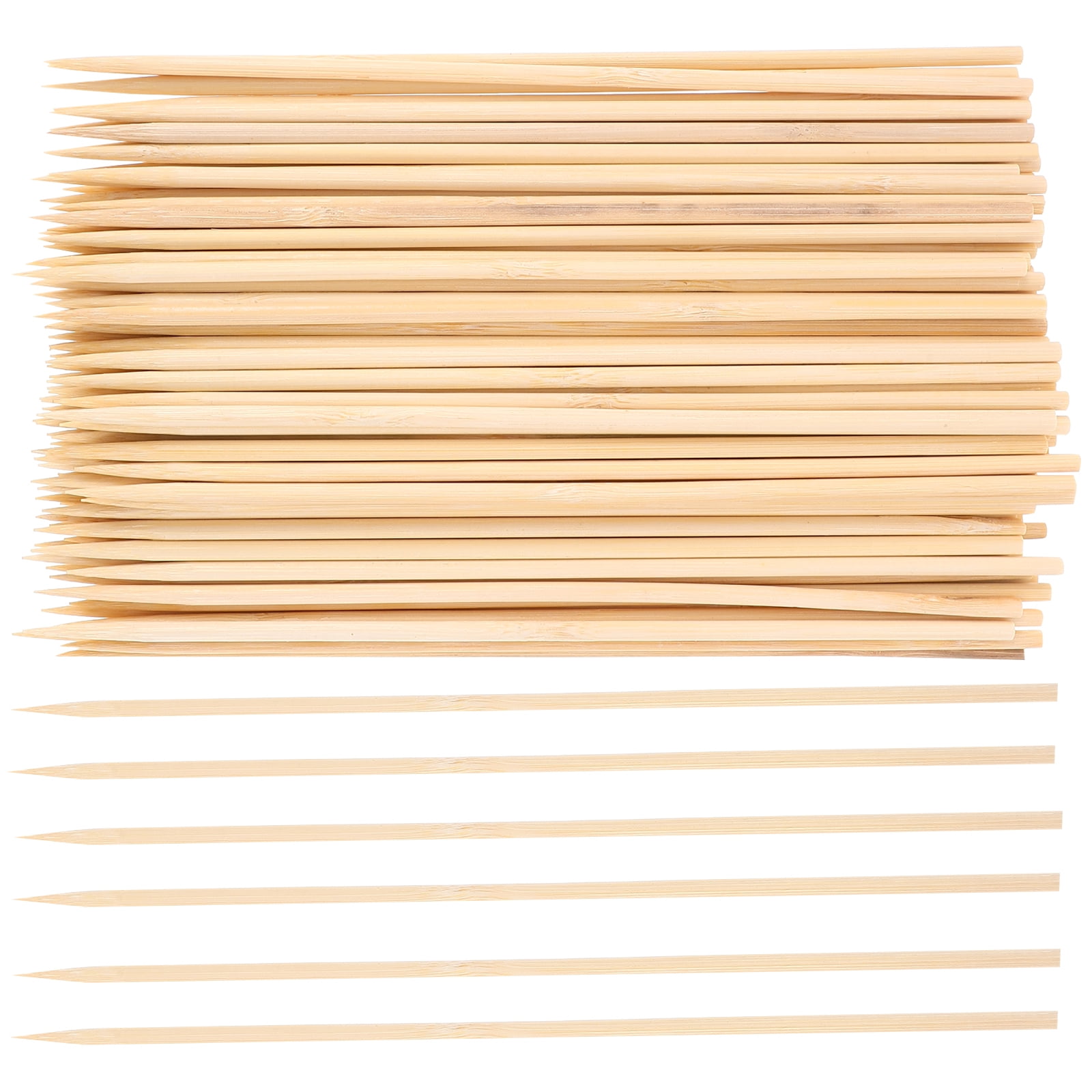 200 Pcs Party Stuff Oven Accessories Wood Kabob Sticks Multifunction