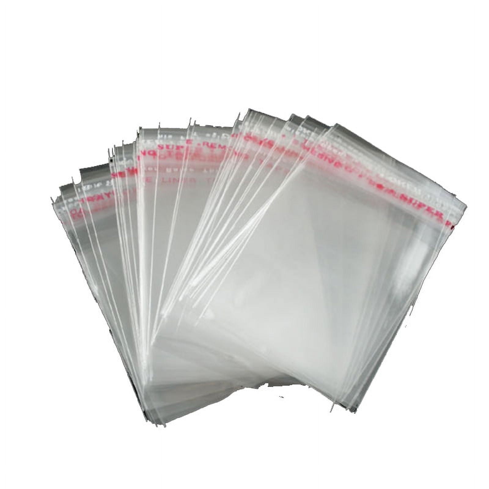  Epakh 200 Pieces Clear Plastic Jewelry Bags Self Seal