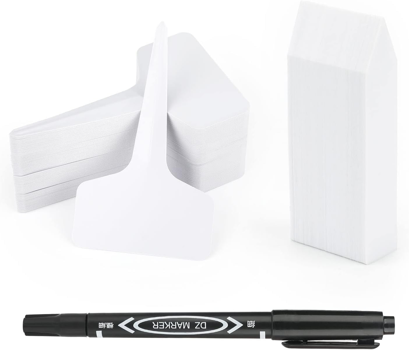 200 Pcs Plastic Plant Labels,4 Inch Waterproof Garden Plant Nursery