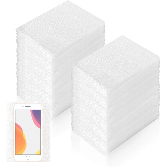 200 Pcs Pouches, 4 x 6 in Clear Bags Packing Materials for Fragile Items Wrap Sleeves for Packing Shipping