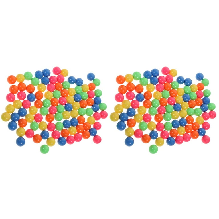 200 Pcs Probability Counting Ball Toy Small Balls for Kids Child Playsets Counting Balls Colored Balls