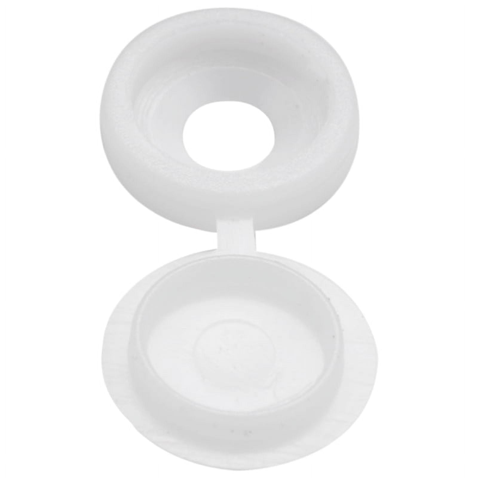 200 Pcs Screw Cap Plastic Hinged Screw Head Covers Screw Cover Snapon