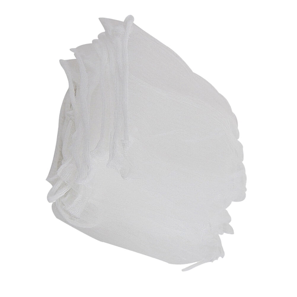 200 Pcs Sink Strainer Mesh Bags Filter Drain Kitchen for Drainage Nets Anti-blocking White Cotton