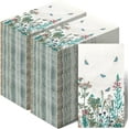thumbnail image 1 of 200 Pcs Spring Guest Napkins 2 Ply Wildflower Disposable Guest Towels for Bathroom Easter Bathroom Paper Hand Towels for Home Holiday Easter Party Kitchen Supplies Wildflower Party Decoration, 1 of 13