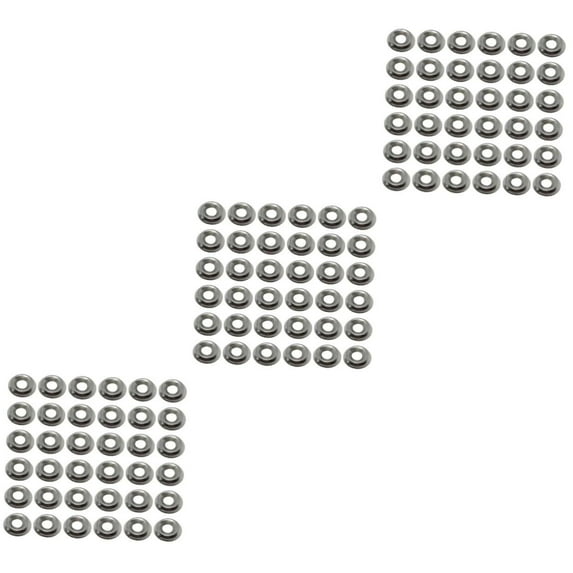 200 Pcs Stainless Steel Washer Practical Fixing Gaskets Simple Screw Washers Fisheye-Shaped Washers Sturdy Screw Washers Bowl-Shaped Washers Screw Gaskets