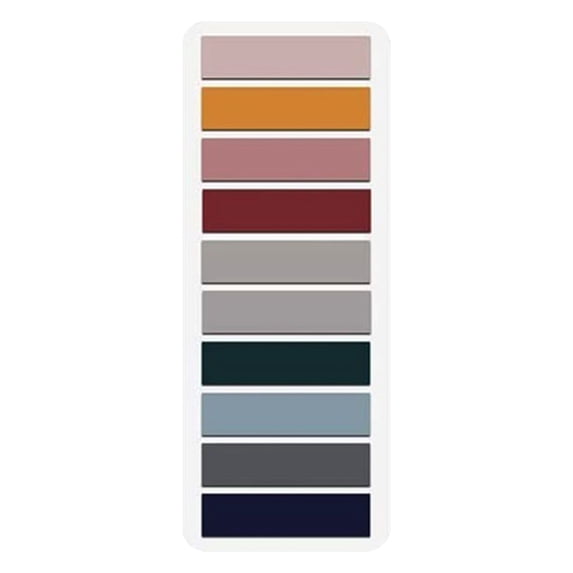 200 Pcs Sticky Tabs Page Markers Colored Sticky Note Tabs Book Tabs for Annotating Writable Book Flags Tabs Strip Self-Adhesive Index Tabs for Bible, Planner, Notebook, Brown-Black Tones
