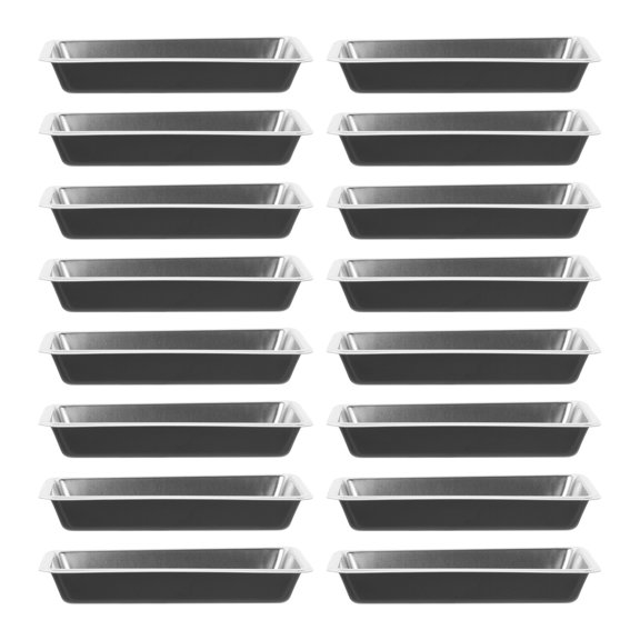 NIAIZEK Japanese Sushi Dumplings Plate Black Plastic Disposable Plates 200 Count for Party Catering