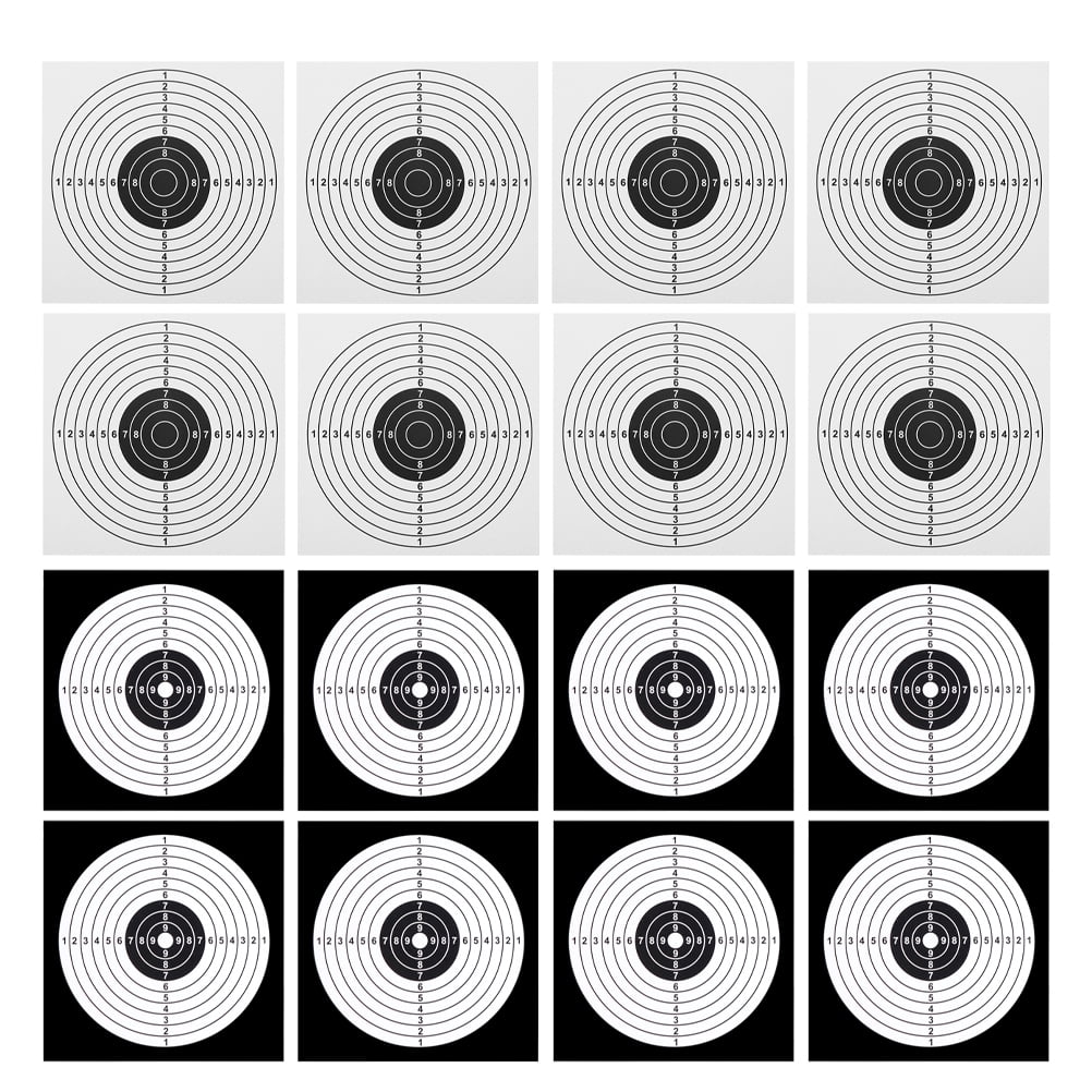 200 Pcs Target Paper Targets for Shooting Shooting Targets Paper Bows and Arrows Targets Convenient Targets Bow Targets
