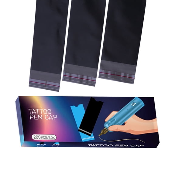 200 Pcs Tattooed Machine Covers Tattooed Pen Bag Tattooed Machine Sleeves