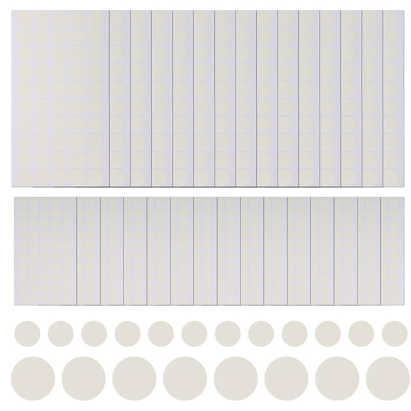 200 Pcs Transparent Round Stickers, Nano Tape Dots, Small Heavy Duty Acrylic Poster Sticky Putty for Crafts and Office Use