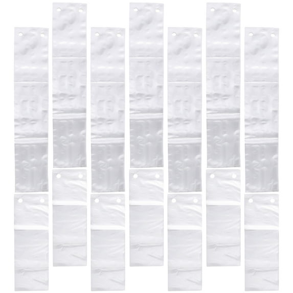 200 Pcs Umbrella Bag Transparent Travel One Time Bags Disposal Container Stand Pe or