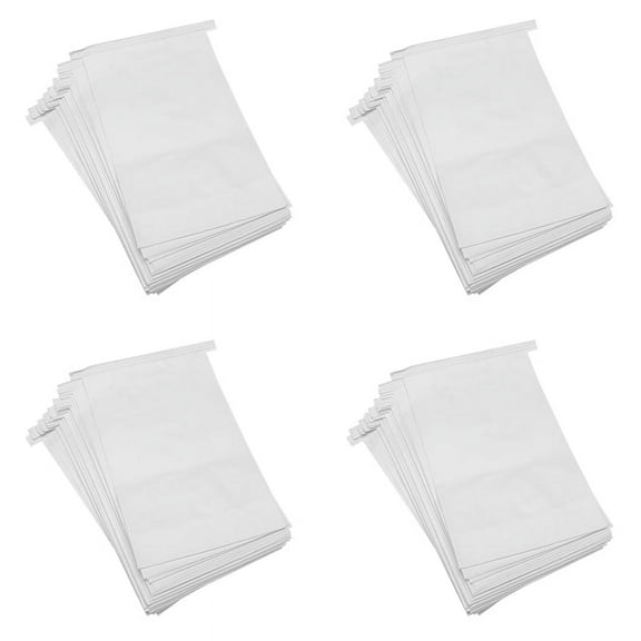 200 Pcs Vomit Bags White Throw Up Bags for Motion Morning Sickness and Hangovers Travel Disposable Paper Puke Bag