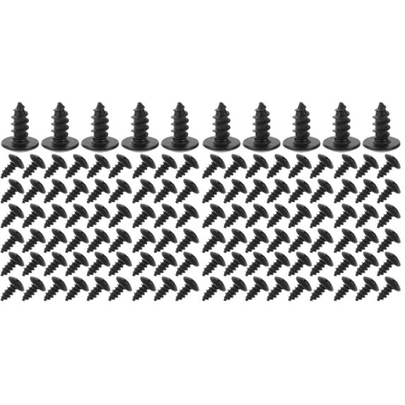 200 Pcs Wood Screw Metal Screws Self Tapping for Furniture Fasteners Small Steel Iron