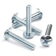 thumbnail image 1 of 200 Pcs Zinc Knob Screws 8/32 x 1" roundhead, machine screwUse with IN0832 inserts.These provide a stronger, more durable fastening method that will allow you to assemble and disassemble, 1 of 1