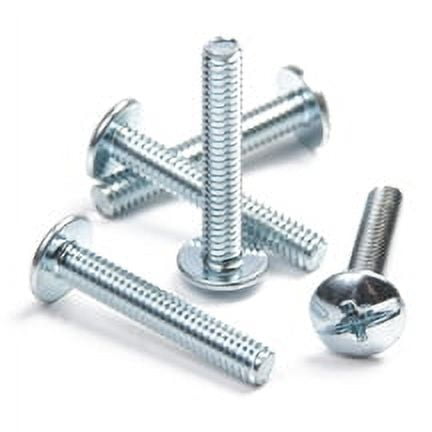 200 Pcs Zinc Knob Screws 8/32 x 1" roundhead, machine screwUse with IN0832 inserts.These provide a stronger, more durable fastening method that will allow you to assemble and disassemble