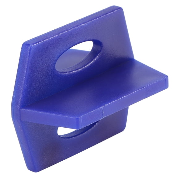 200-Piece Blue Polypropylene Tile Leveler Clips for 3mm Grout Gaps - Wall & Floor Tiling Accessories