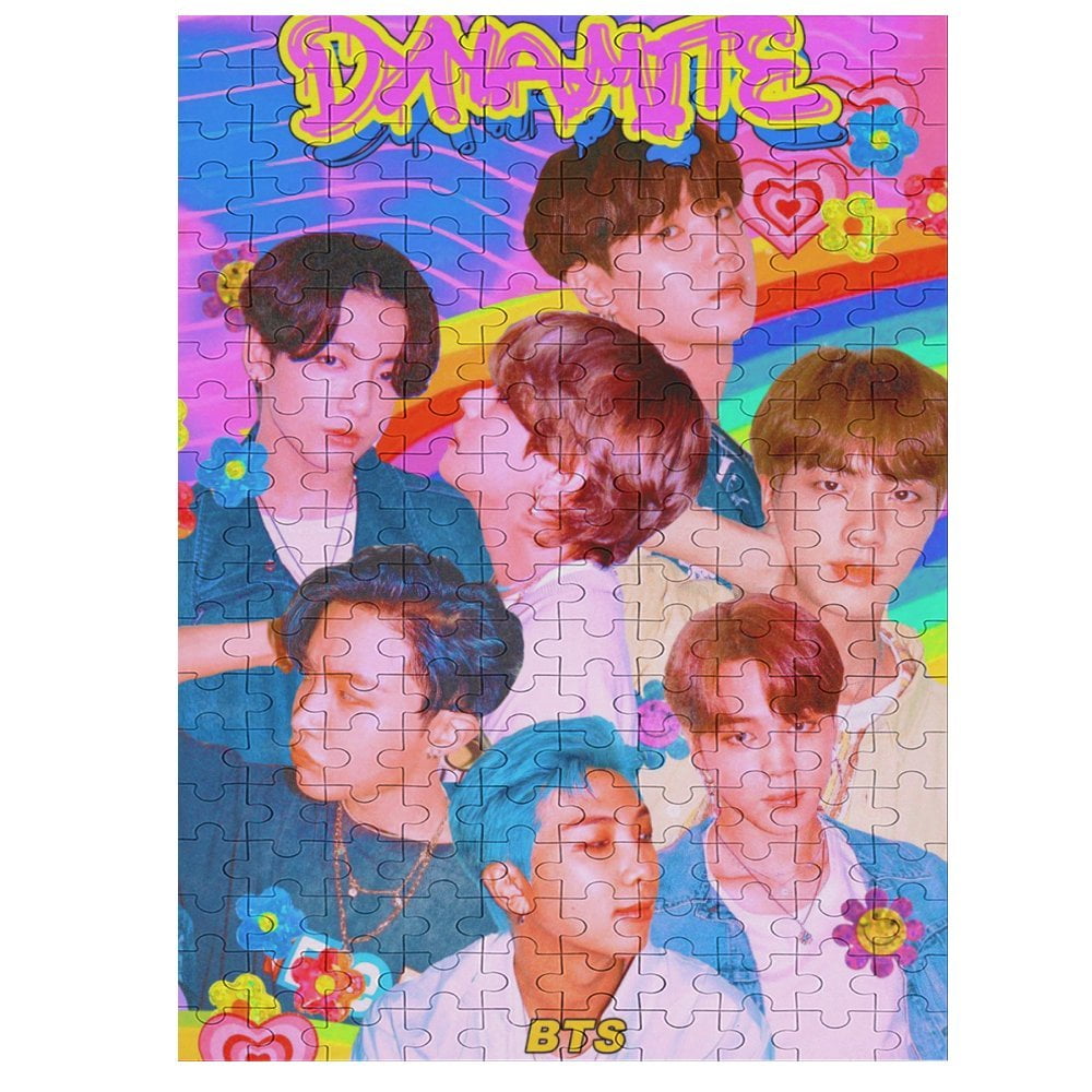200 Piece Puzzle for Adults Kpop BTS Jigsaw Puzzle for Kids Boys