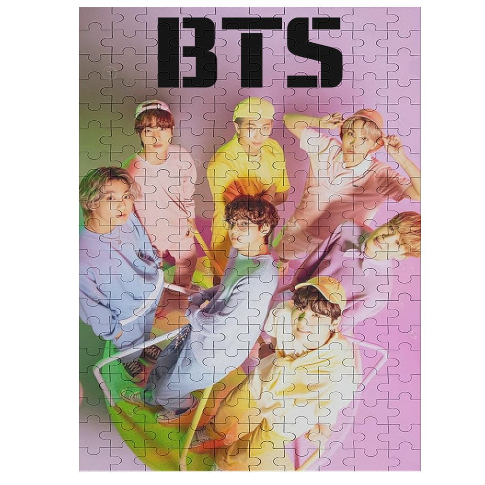 200 Piece Puzzle for Adults Kpop BTS Kpop BTS Jigsaw Puzzle for Kids