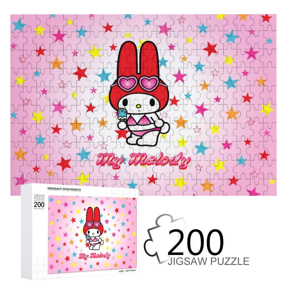 200 Piece Puzzle for Adults Kuromi And My Melody Jigsaw Puzzle for