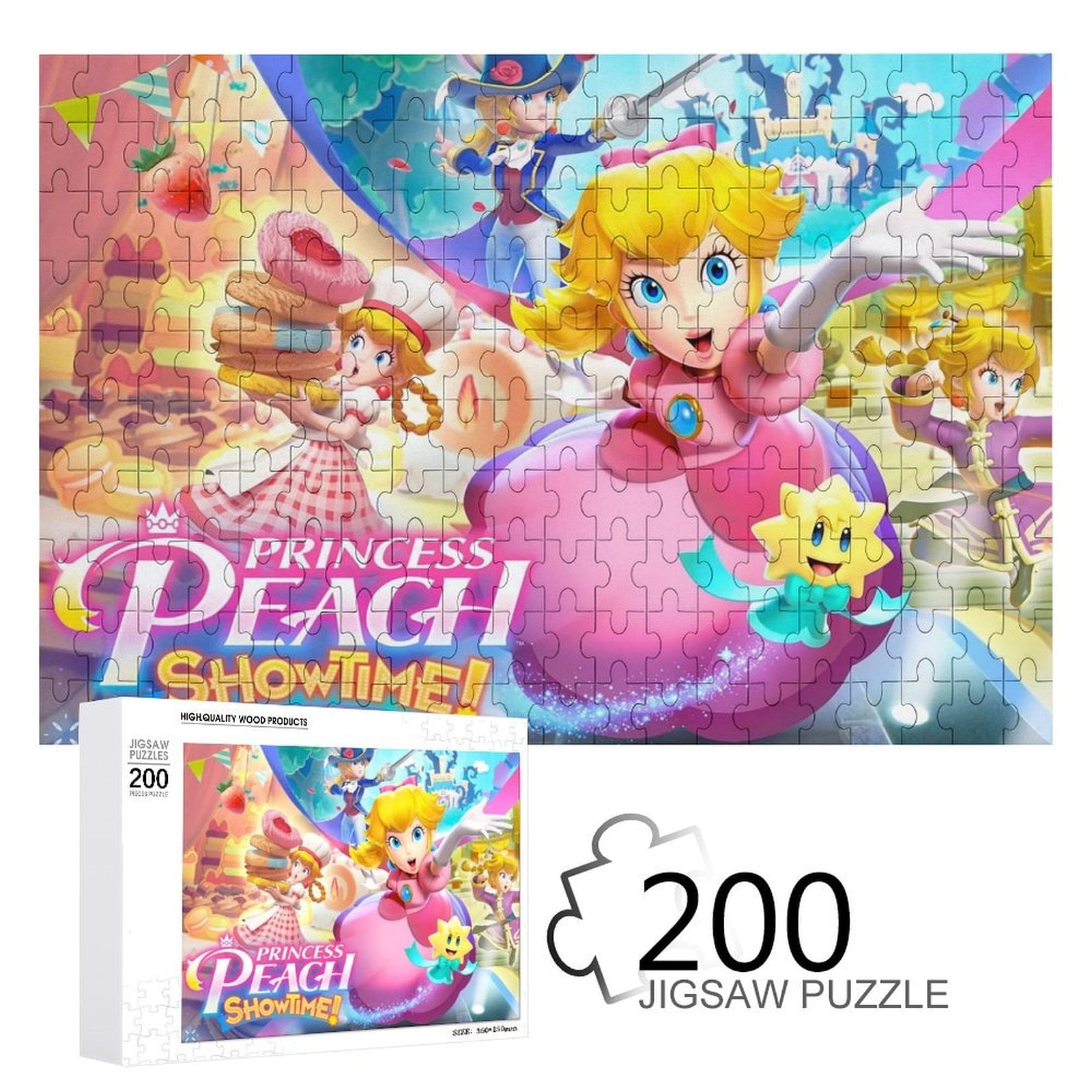 COLORFUL PEACH JIGSAW PUZZLE 500ピース Amazon | カラフル