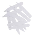 thumbnail image 1 of Segolike 200 Pieces 6.35cmx1cm White Collar Stays Bones Reinforcements Collar Stiffeners For Men's Shirts Formal Dress, 1 of 8