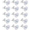 thumbnail image 1 of 200 Pieces Bed Skirt Pins Clear Heads Twist Pins Furniture Chair Pads Glide Nails, 1 of 5