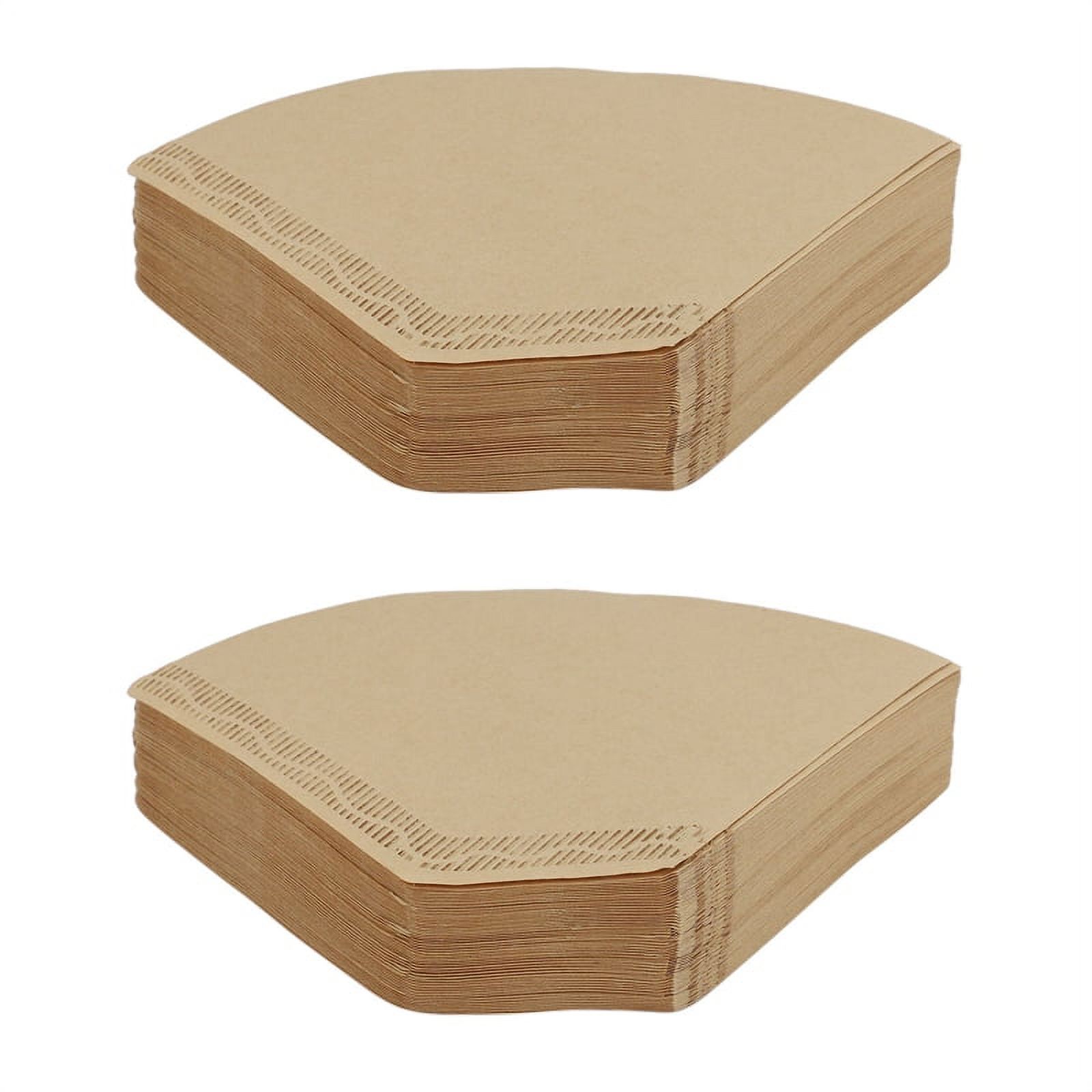 200 Pieces EcoFriendly Unbleached Original Wooden Hand Drip Paper