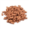 thumbnail image 1 of 200 Pieces Mini Bricks for Landscaping Miniature Bricks Brick Wall Small Bricks for Dollhouse Garden Parts,1/35 Scale, 1 of 9