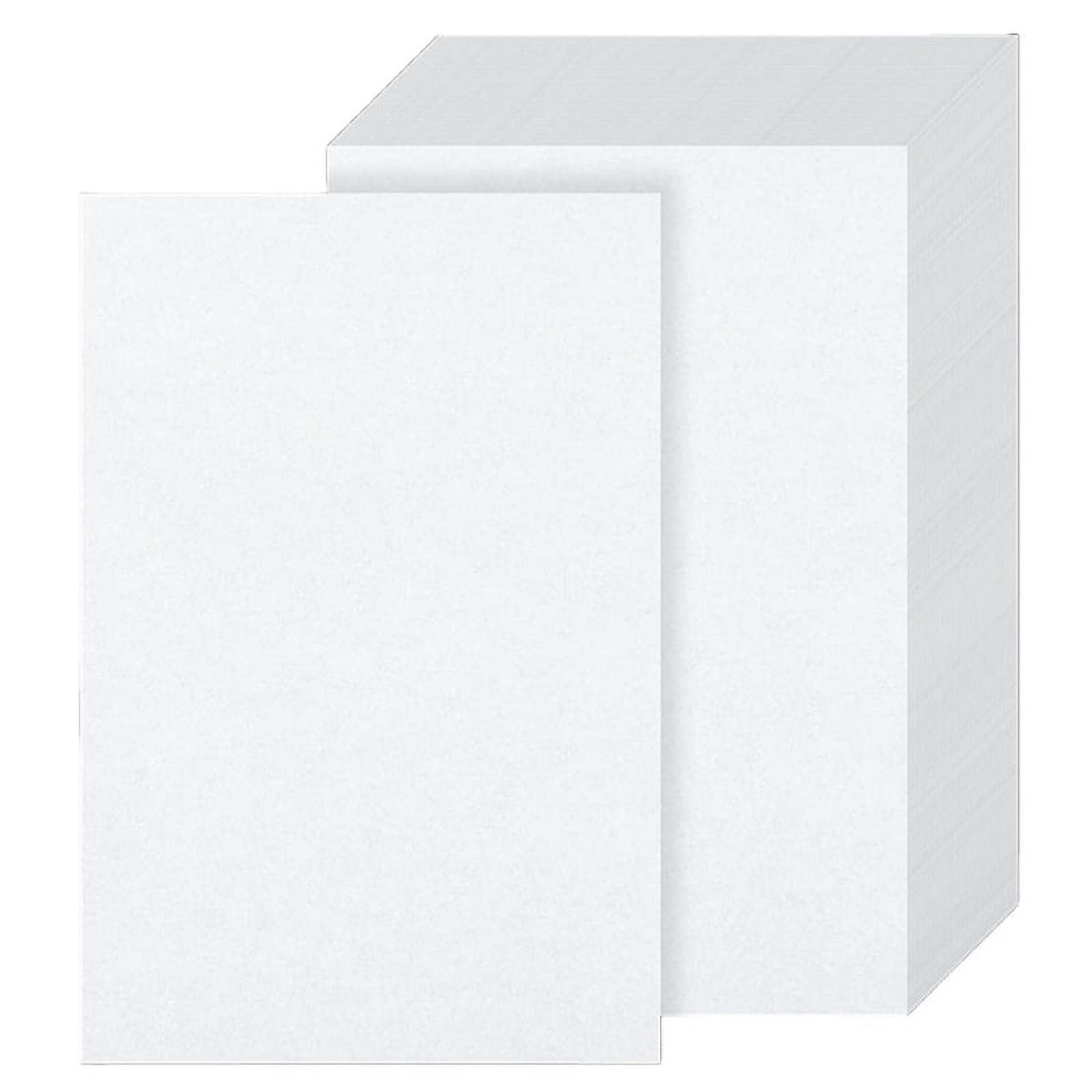 200 Pieces Release Paper 16x12cm Double-Sided Release Paper Non-Stick Diamondpainting Cover Replacement Paper, White