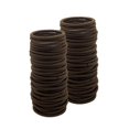 thumbnail image 1 of 200 Pieces Small Hair Elastics,2mm Hair Ties for Kids,No Crease Hair Bands Elastic(2 mm x 2.5 cm,Brown), 1 of 4