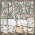 thumbnail image 1 of 200 Pieces Vintage Scrapbook Supplies Pack for Art Journaling Bullet Junk Journal Planners DIY Paper Stickers Craft Kits Notebook Collage Album Aesthetic Cottagecore Picture Frames, 1 of 8