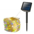 thumbnail image 1 of 200 RGB LED Solar Copper Wire String Led Strip Fairy Garland Outdoor Solar Powered Waterproof Garden Decorative Light - RGB Light, 1 of 5
