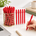 Free Blue Ribbon 200 Red Ribbon Week Free Ballpoint Pens Black Ink - Walmart.com