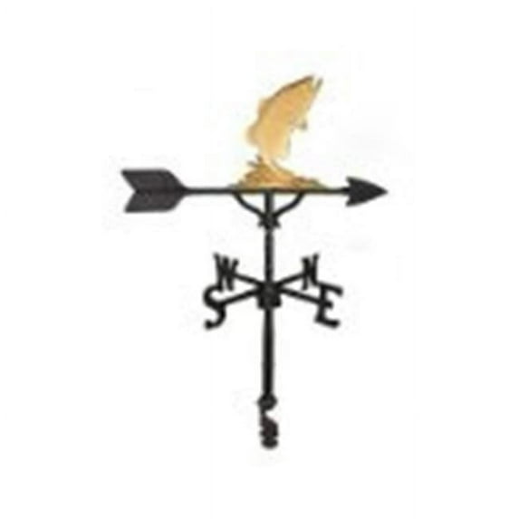 200 Series 32 In. Gold Bass Weathervane