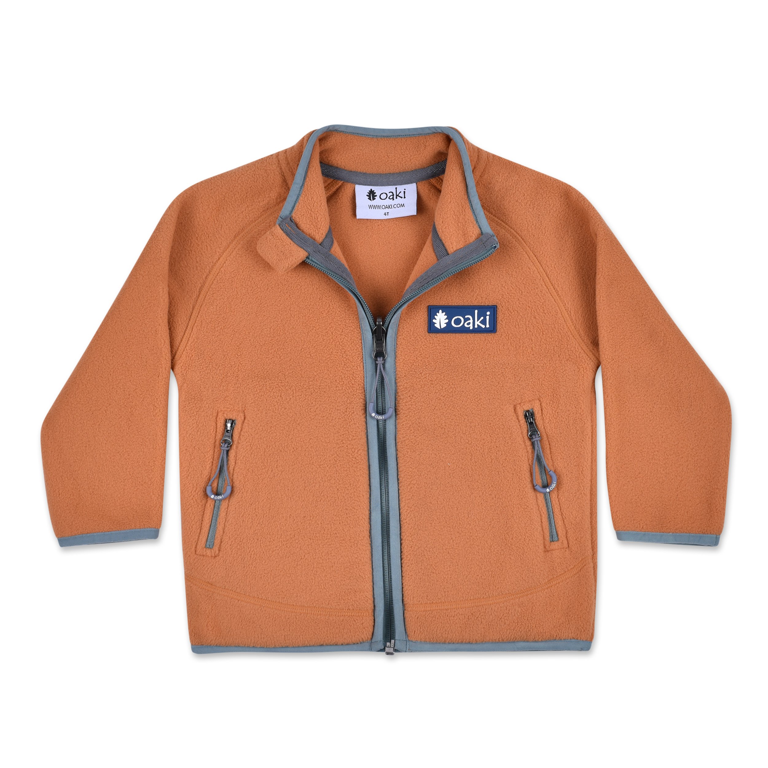 200 Series Polartec® Fleece Jacket, Burnt Orange 12-18M - image 1 of 1