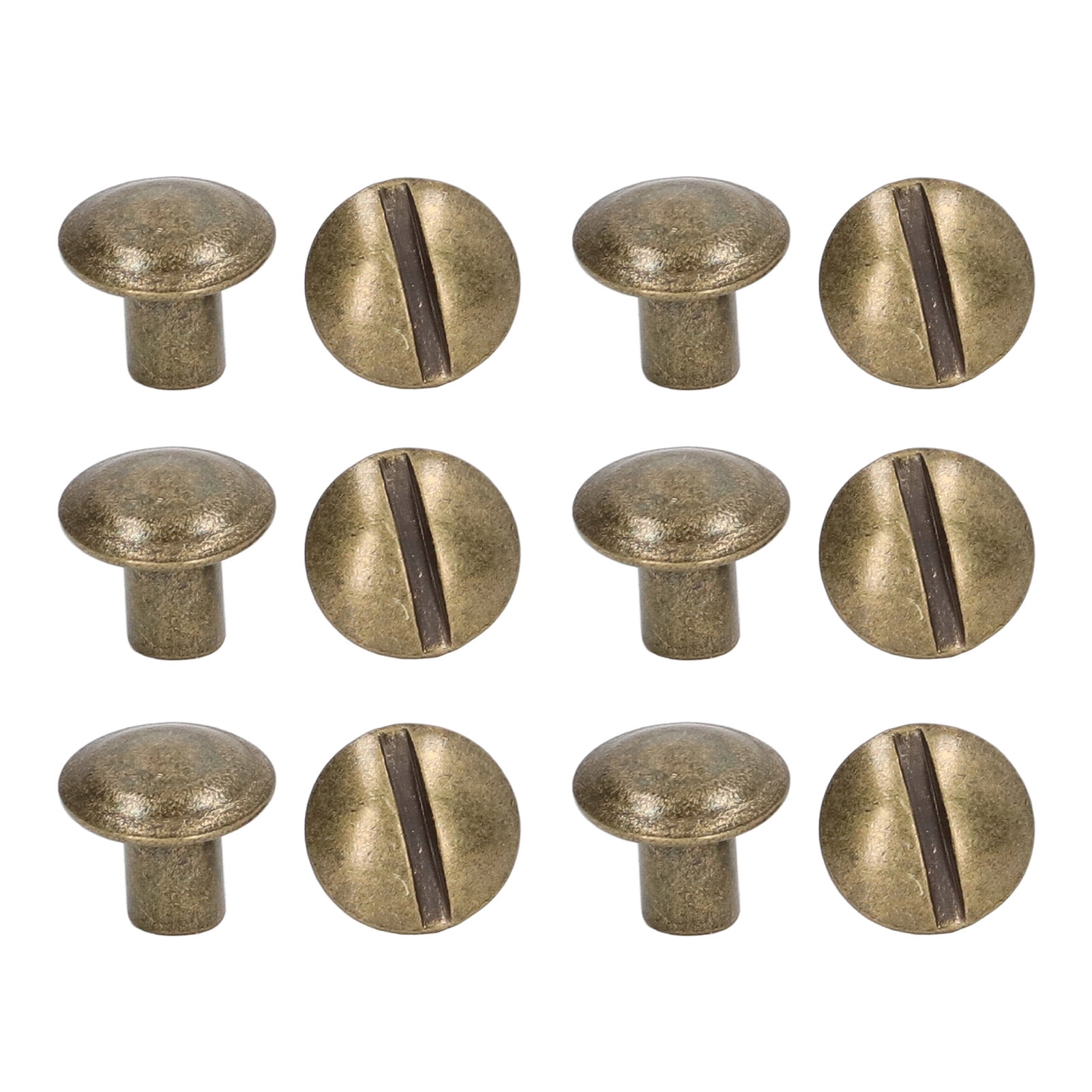 200 Sets Book Binding Screw Uniform Coating Curved Surfaces