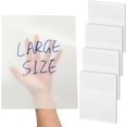 200 Sheet 8.5 x 11 Inch Sticky Transparent Notes Extra Large for A4