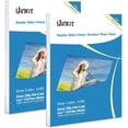 thumbnail image 1 of 200 Sheets Double Sided Glossy Photo Paper 8.5x11 54lbs 9.5Mil 200Gsm Value Bulk Pack Picture 8.5 x 11 Inches For Inkjet Printing Printer, 1 of 7