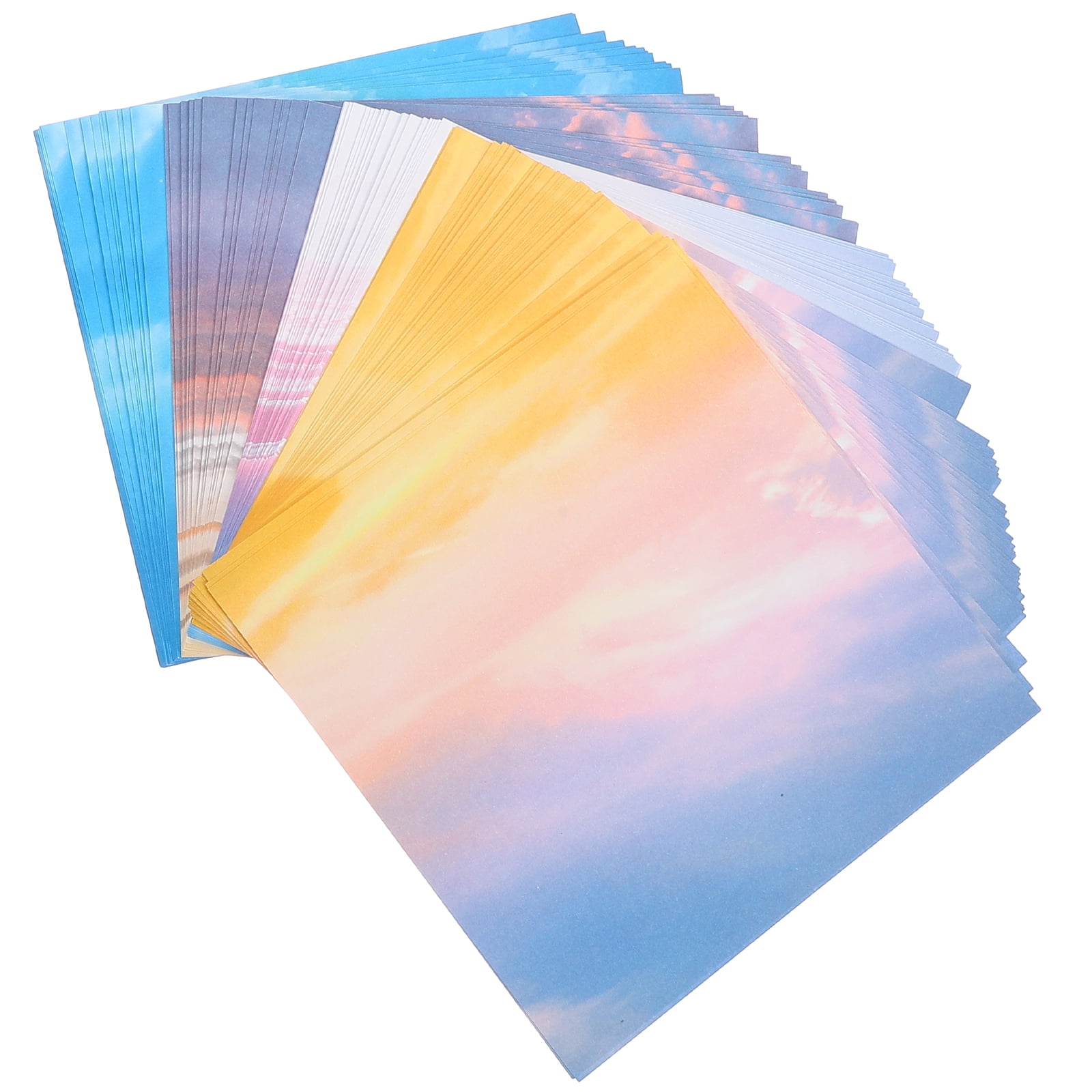 200 Sheets Origami Paper Square Colorful Double Sided DIY Folding Paper