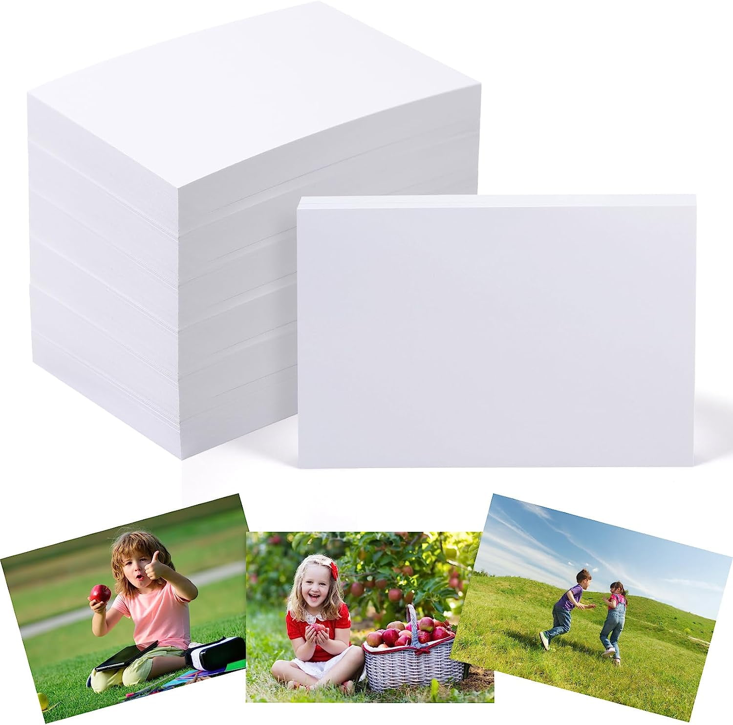 Uxcell 3.5x5 Photo Paper 230 Gsm High Glossy Photographic Picture Paper  100 Sheets 