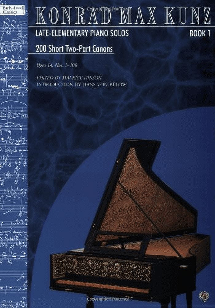 200 Short Two-Part Canons, Op. 14: Nos. 1-100 (Bel - image 1 of 1