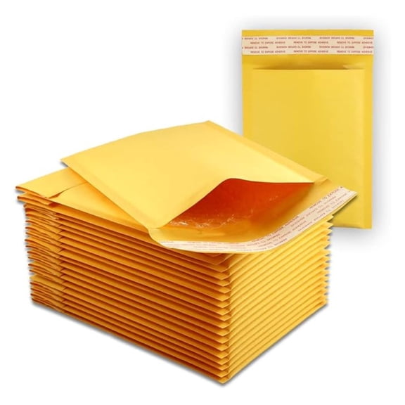 200 Size #0000 4x6 Small Bubble Mailers Self Sealing Bulk Padded Shipping Supplies Packaging Materials Envelopes Bags 4 x 6 inches
