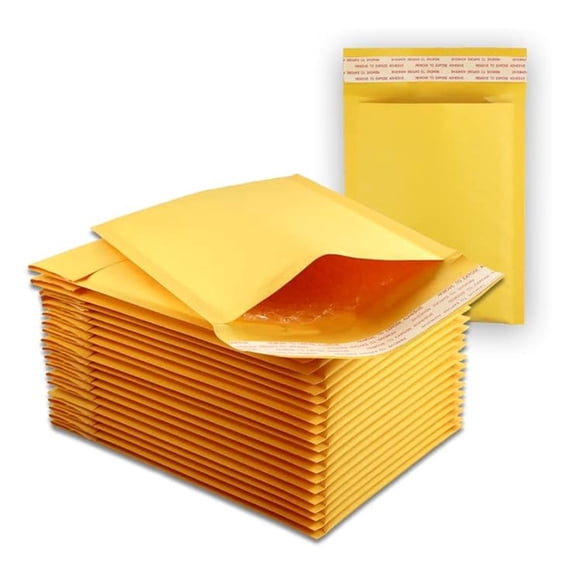 200 Size #0000 4x6 Small Bubble Mailers Self Sealing Bulk Padded Shipping Supplies Packaging Materials Envelopes Bags 4 x 6 inches