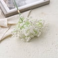 thumbnail image 1 of 1PCS Natural Orange Dried Flowers Starry Sky Artificial Flower Dried Decorative Mini Chamomile Bouquet For Wedding Floral Arrangements Home Decorations Dried Fall Flowers Fall Decor For Home,White, 1 of 7