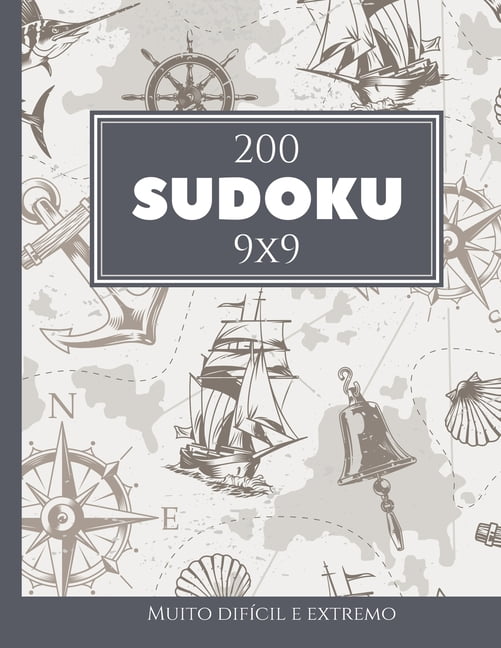 200 Sudoku 9x9 muito difÃ­cil e extremo Vol. 10: com soluÃ§Ãµes e quebra-cabeÃ§as bÃ´nus, (Paperback)