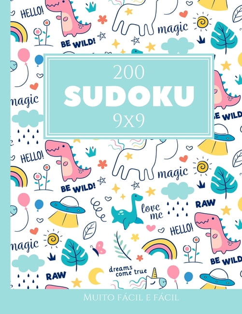 200 Sudoku 9x9 muito fÃ¡cil e fÃ¡cil Vol. 6: com soluÃ§Ãµes e quebra-cabeÃ§as bÃ´nus, (Paperback)
