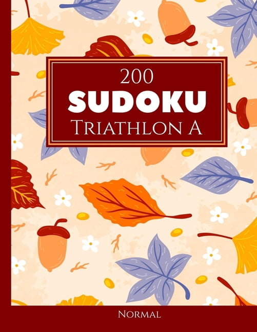 200 Sudoku Triathlon A normal Vol. 8: com soluções e quebra-cabeças bônus, (Paperback)