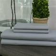 thumbnail image 1 of 200 Thread Count 100 Percentage Cotton Sheet Set, Grey - Twin Size, 1 of 1